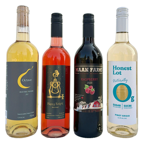 WINE-4 BOTTLES-ASSORTED