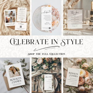 076. Wedding Stationery Digital Package