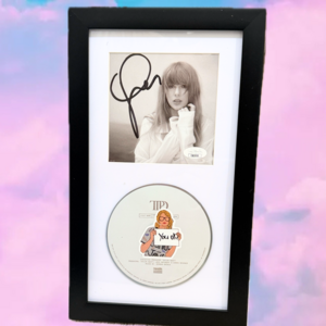 Taylor Swift Hand-Signed & Frame CD Album Display