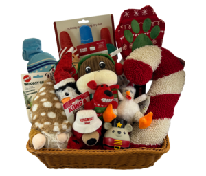 A Paw-trait with Santa Paws