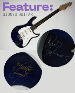 Signed Guitar - Burton Cummings and Randy Bachman