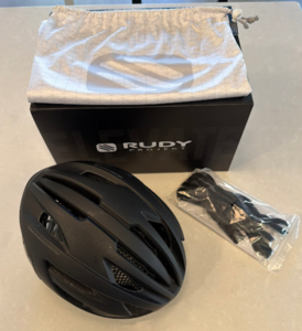 Rudy Project Helmet, Black, Size Medium