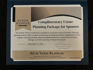 Estate Planning Package For Spouses