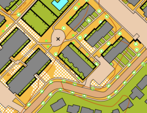 Sprint Orienteering Basemap by Andrew McLaren
