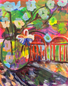 Painting by Wylie Garcia