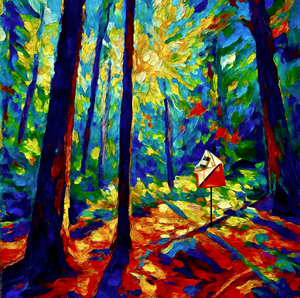 "marsh, Western edge" PhotoArt by Jim Webster