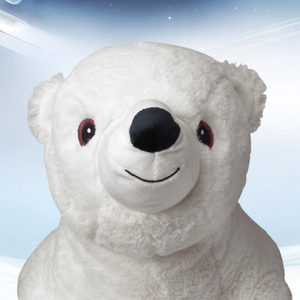 068 Cuddle-Ready Polar Bear Plush