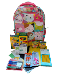 School Bag and Supplies
