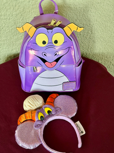 Disney Loungefly Backpack - Figment & Headband