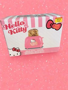 Hello Kitty Two-Slice Toaster- Toasts Hello Kitty