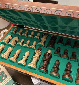 Carved Chess Set