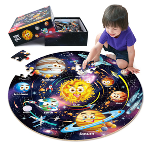 Solar System Floor Puzzles for Kids - 70 pieces
