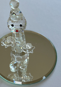 Glass Figurine: Clown