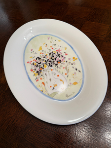 Jacques Limited Edition Bone China Platter #17/102