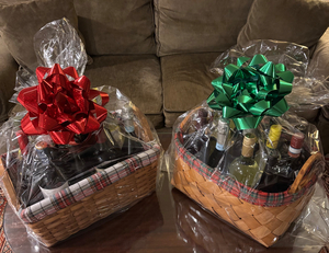 2  Baskets of Wine