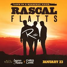 Rascal Flatts Live in Concert – Ticket for 4