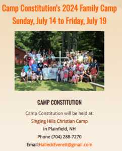 Camp Constitution Camp Scholarship