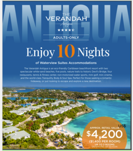 Travel: Caribbean Getaway for 2 to 6 Adults