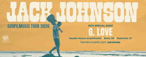 Jack Johnson Concert Tickets x 2 at Hayden Homes