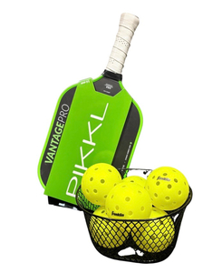 Pickleball Paddle with Six Pickleballs