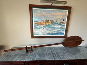Traditional Koa Wood Paddle