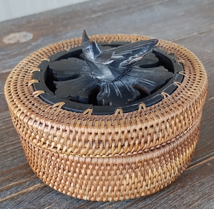 Woven Grass Box from Bali