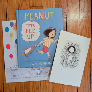 Signed copies + Original artwork