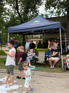 Prime Spot for the Rum River Festival Parade