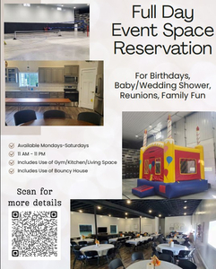 Full Day Event Space - Barndominuim / Gym Rental!