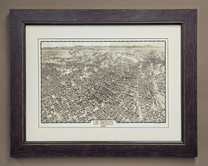 Vintage Map - Los Angeles