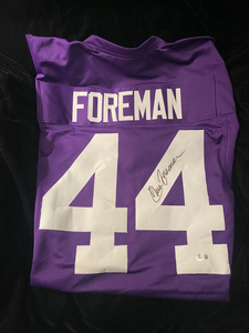 Signed Chuck Foreman Jersey
