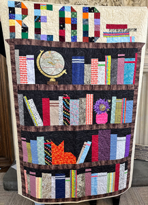 Library "Bookshelf" Quilt - Super Special Donation