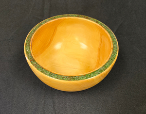 Cypress with Green Inlay