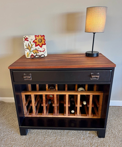 Expertly Crafted Wine Cabinet