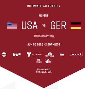 US Mens National Team Chicago Send Off Match