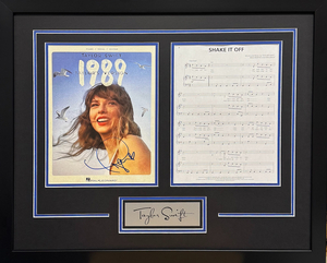 Taylor Swift Sheet Music Display
