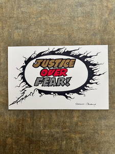 Ghost Rider "Justice Over Fear" Word Balloon