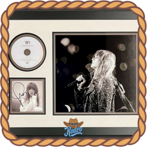 Taylor Swift Signed Display