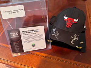 Michael Jordan & Scottie Pippen Chicago Bulls Hat