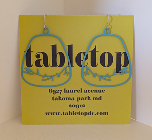 Whimsical earrings for a nature lover