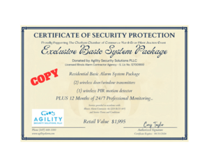 Safe and Sound - Basic Home Security Package