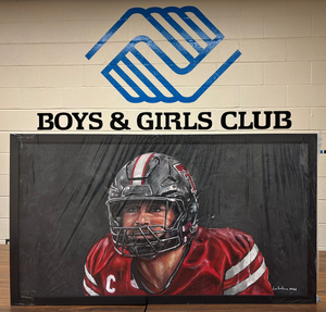 Jacob Rodriguez Hand Painted Autographed Portrait