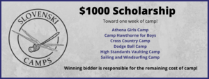 Slovenski Camps - $1000 Camp Scholarship