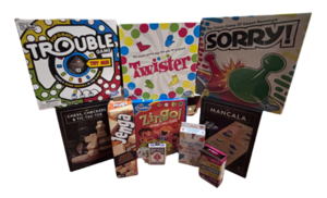 Family Game Night Basket