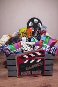 Family Movie Night Basket