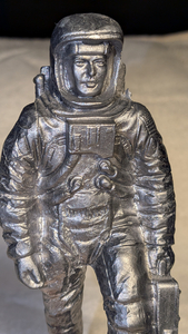 145.)   Pewter Astronaut by Michael Ricker - Rare!