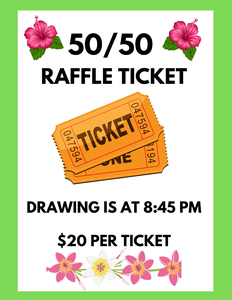 50/50 Raffle Ticket