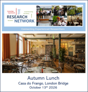 One ticket to the Research Network Autumn Lunch