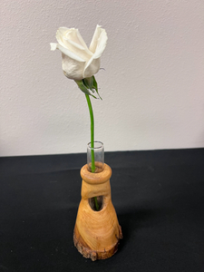 Live Edge Bud Vase