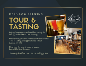 002. Dead Low Private Brew Tour & Tasting for 4!